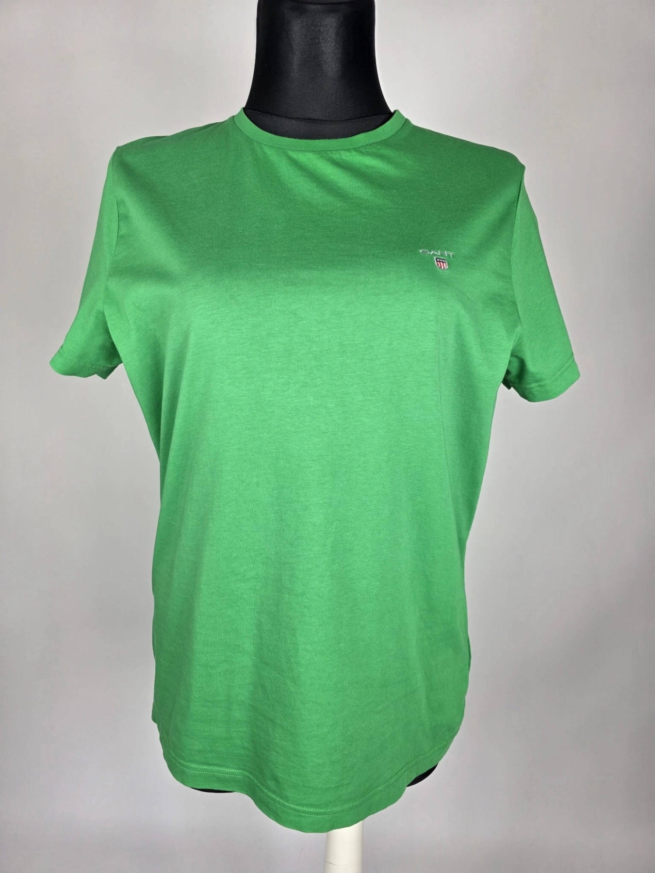Klasyczny zielony t-shirt marki Gant