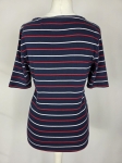 Granatowa bluzka Tommy Hilfiger w kolorowe paski