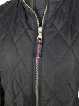 Klasyczna czarna kurtka pikowana Tommy Hilfiger