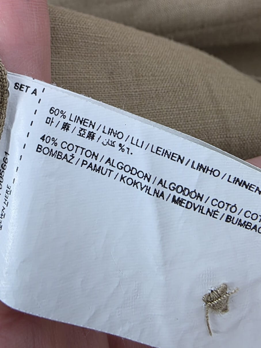 Wiosenna stylizacja: koszula Mango z przewagą lnu oraz wzorzyste spodnie z monsterami