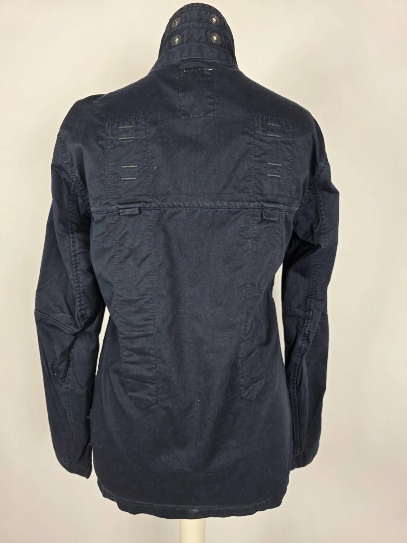 Granatowa kurtka bawełniana G-Star RAW