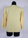 Klasyczny, jasnożółty sweter marki Soyaconcept rozm. 44
