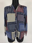 Elegancka koszula z wiskozy w geometryczny print marki Marc O’Polo
