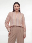 Kolorowa bluzka Pulz Jeans w etniczne wzory