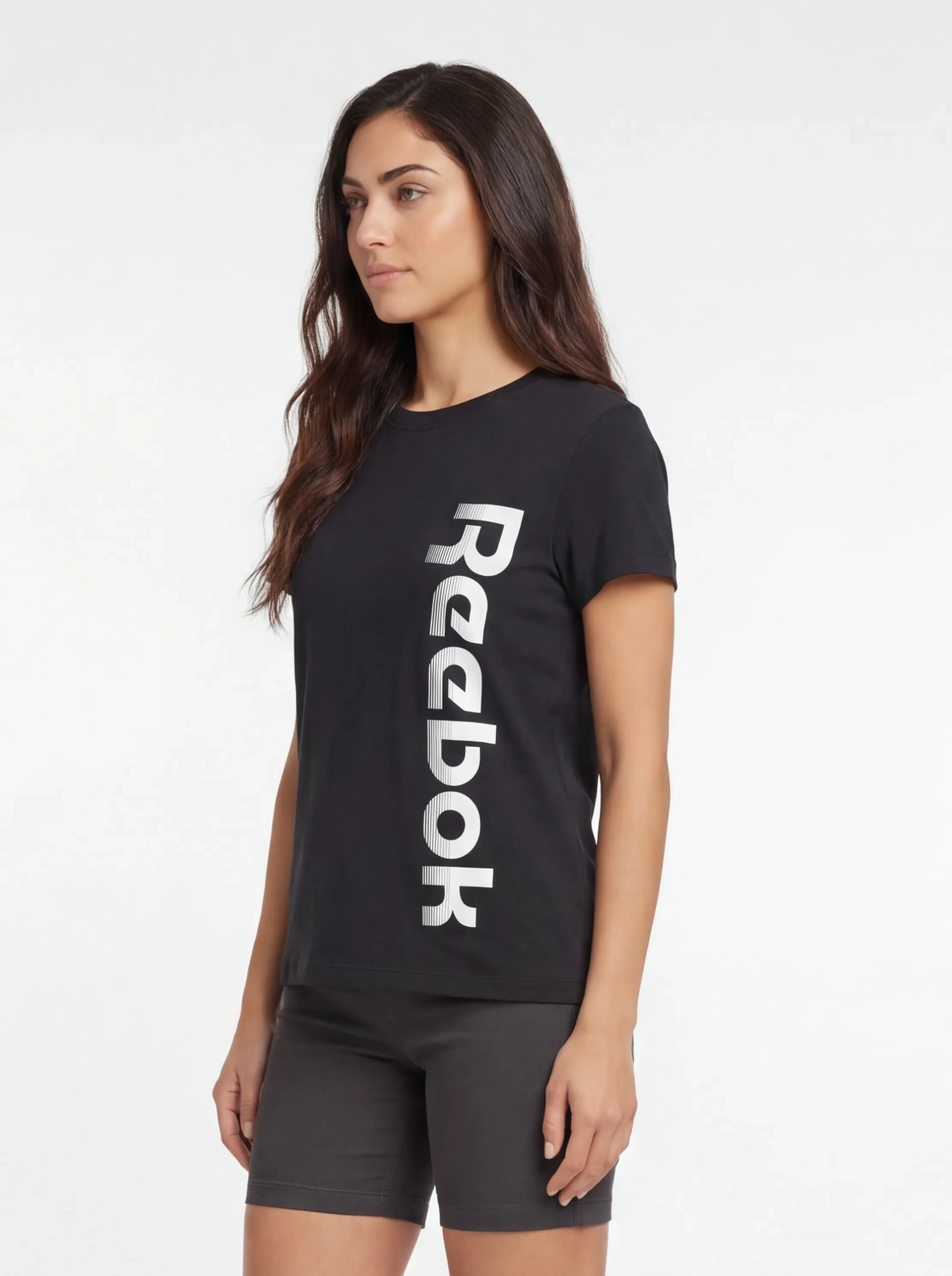 Klasyka i energia: czarny T-shirt Reebok