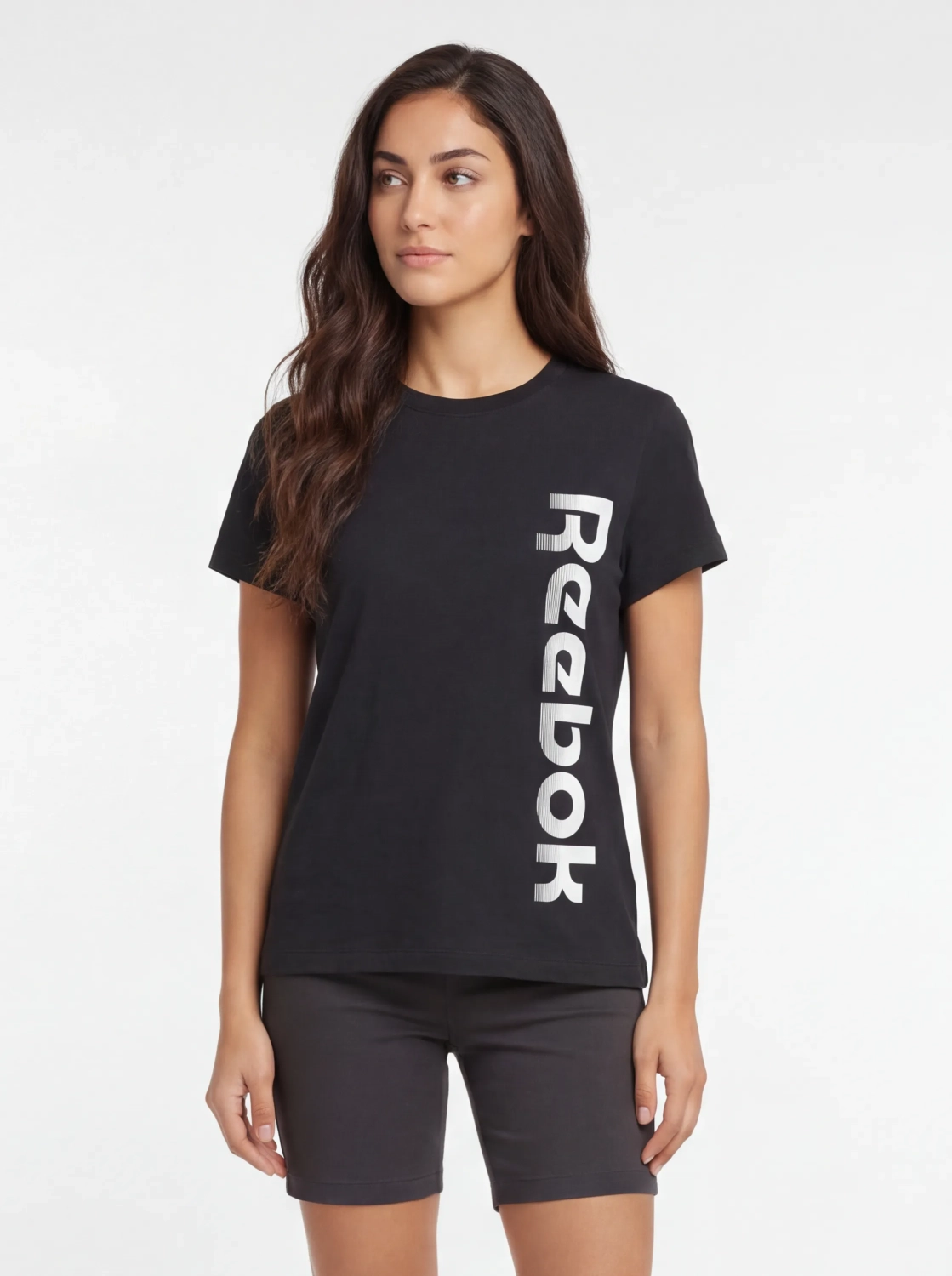 Klasyka i energia: czarny T-shirt Reebok