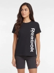 Klasyka i energia: czarny T-shirt Reebok