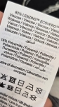 Długa czarna sukienka w białe abstrakcyjne wzory VILA - NOWA Z METKĄ