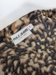 Wzorzysta bluzka z bufiastymi rękawami Pulz Jeans