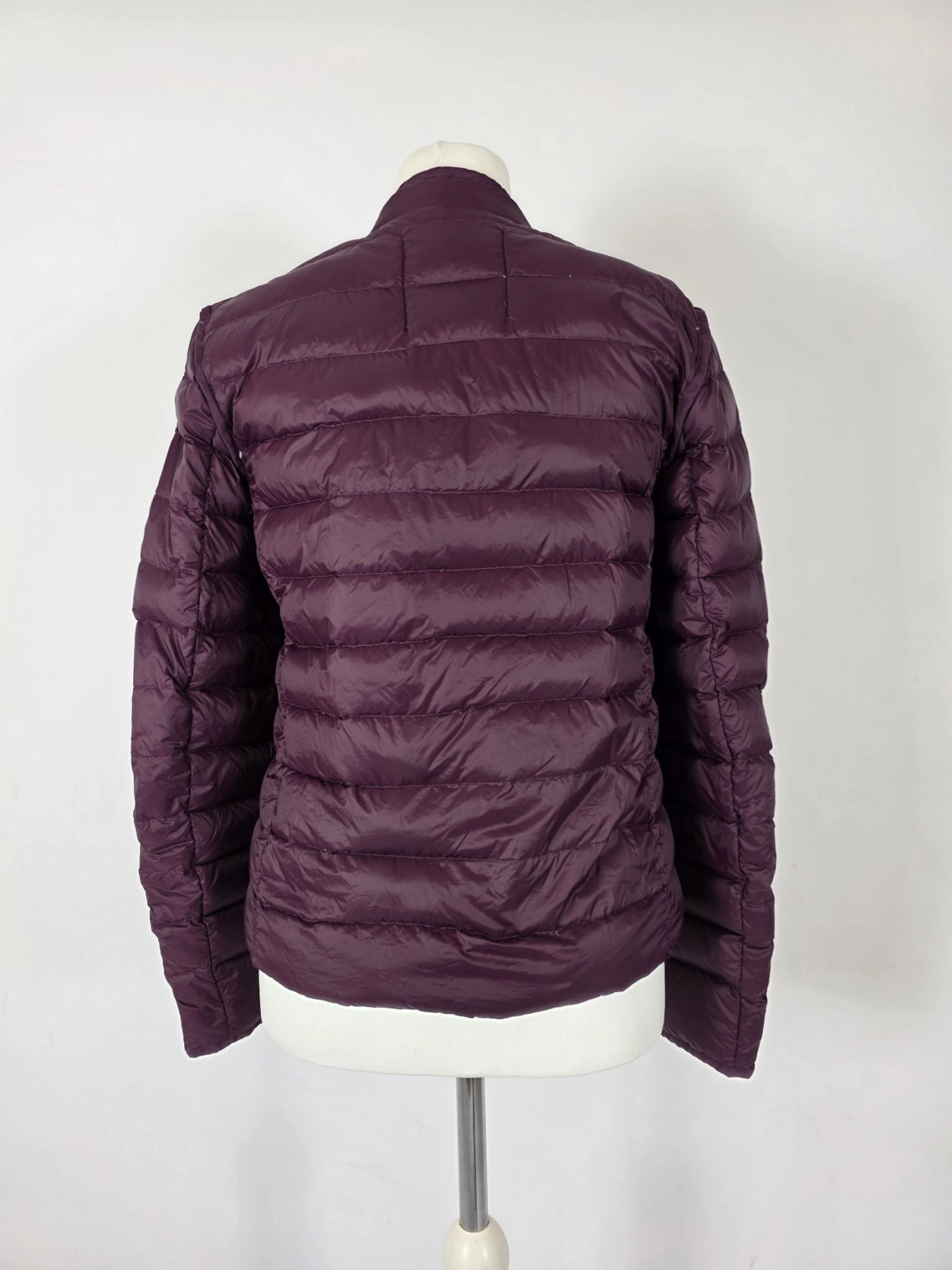 Rozm. L - Pikowana kurtka przejściowa w śliwkowym kolorze - InWear