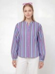 Bluzka z bufiastymi rękawami w multikolorze marki Co'Couture NOWA Z METKĄ :)