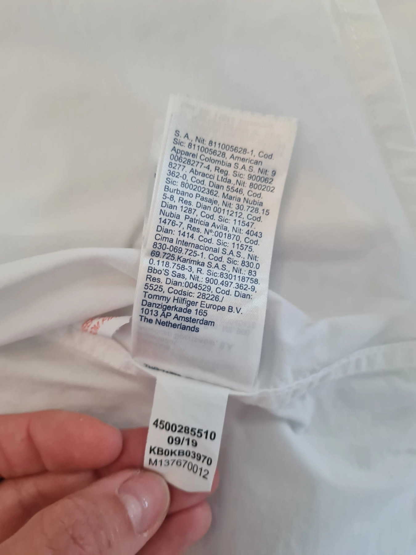 Stylizacja z Koszulą Tommy Hilfiger