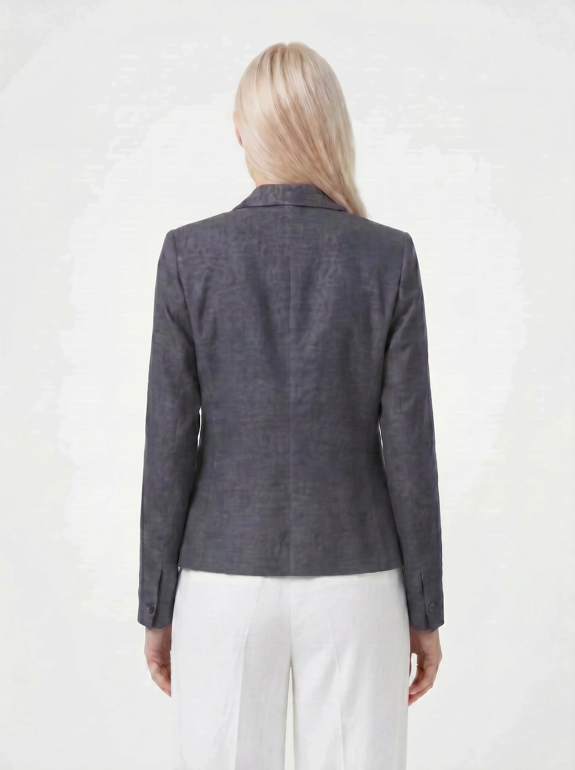 Stylowa marynarka damska Massimo Dutti wykonana z włoskiego materiału o taliowanym kroju podkreślającym sylwetkę