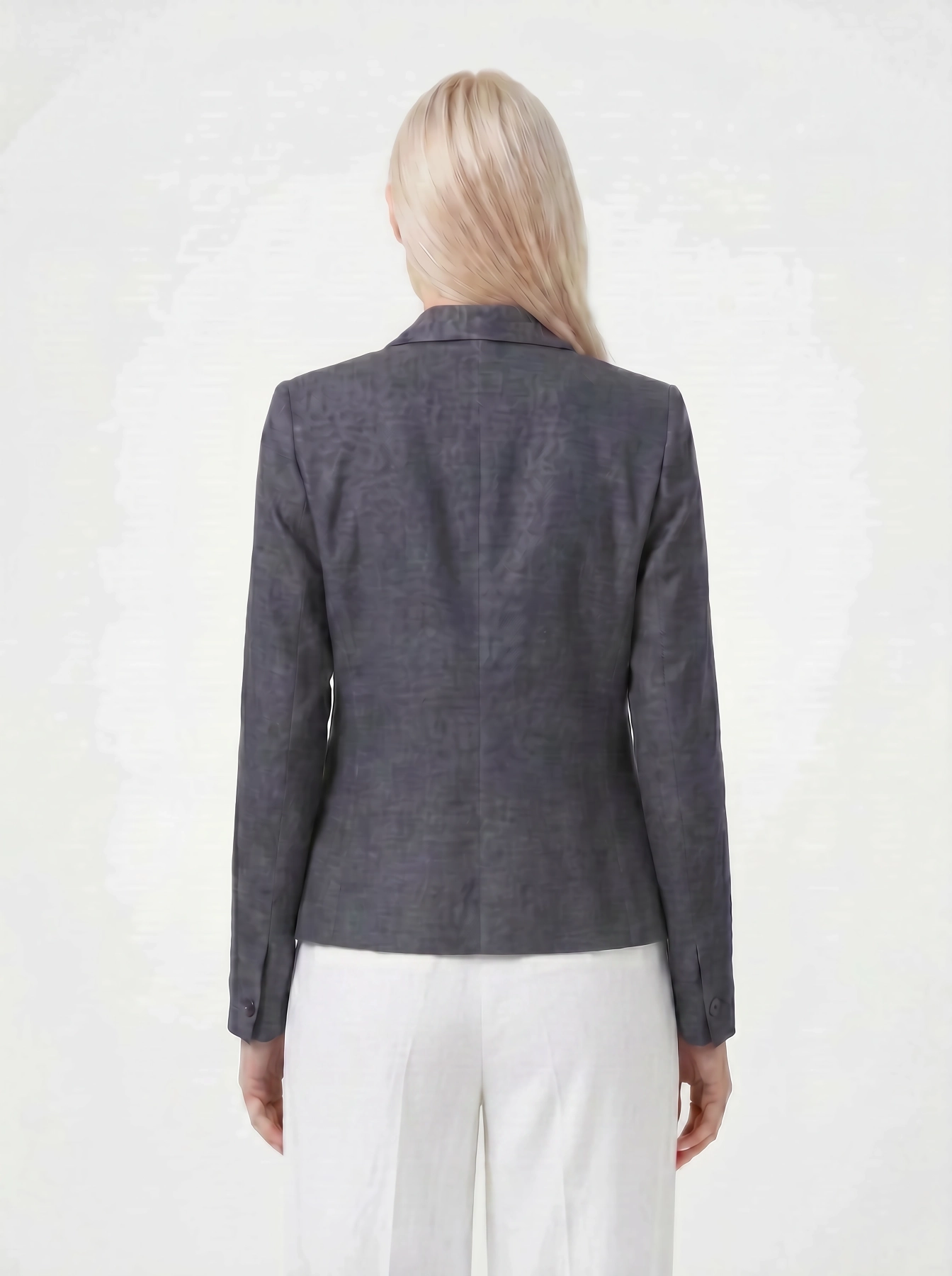 Stylowa marynarka damska Massimo Dutti wykonana z włoskiego materiału o taliowanym kroju podkreślającym sylwetkę