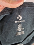 Czarna markowa koszulka damska Converse All Star w rozmiarze S, idealna do casualowych stylizacji