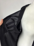 Czarne wiskozowe kimono premium z bogatym haftem na plecach i rękawach od Culture