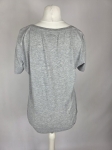 Markowy szary T-shirt Selected Femme z unikatową grafiką Woodstock i wygodnym krótkim rękawem, idealny do stylizacji boho i casual