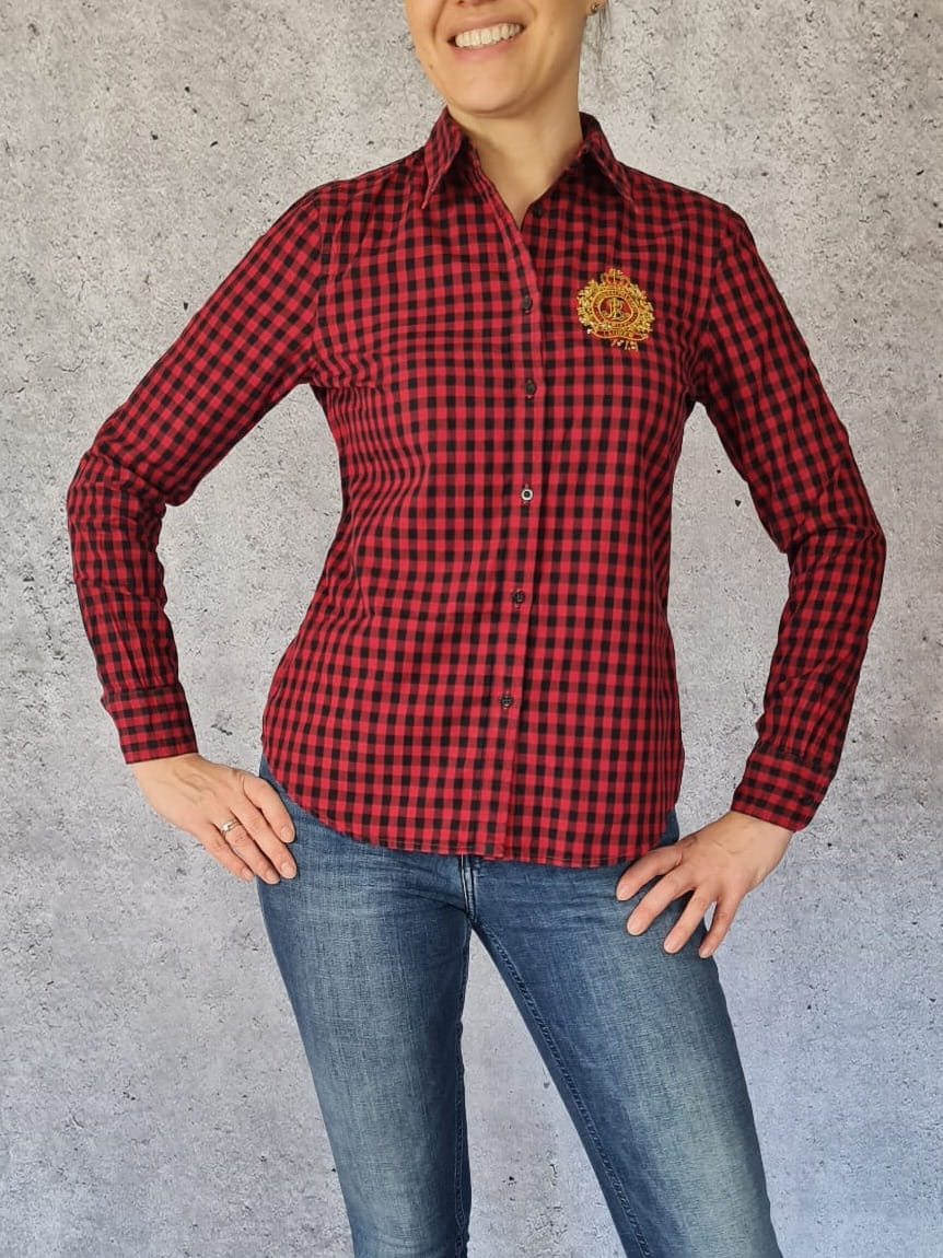 Koszula w kratę Ralph Lauren