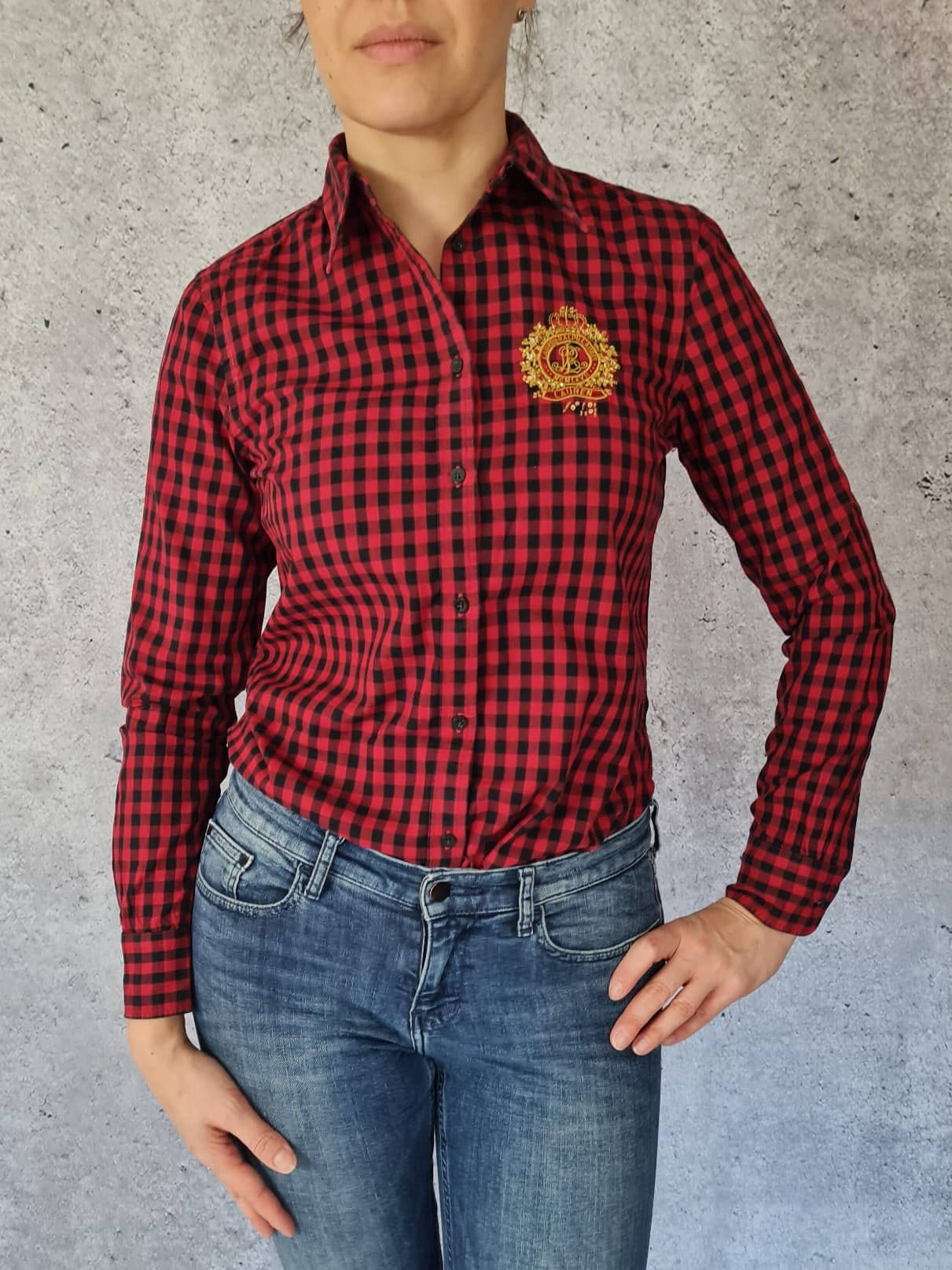Koszula w kratę Ralph Lauren
