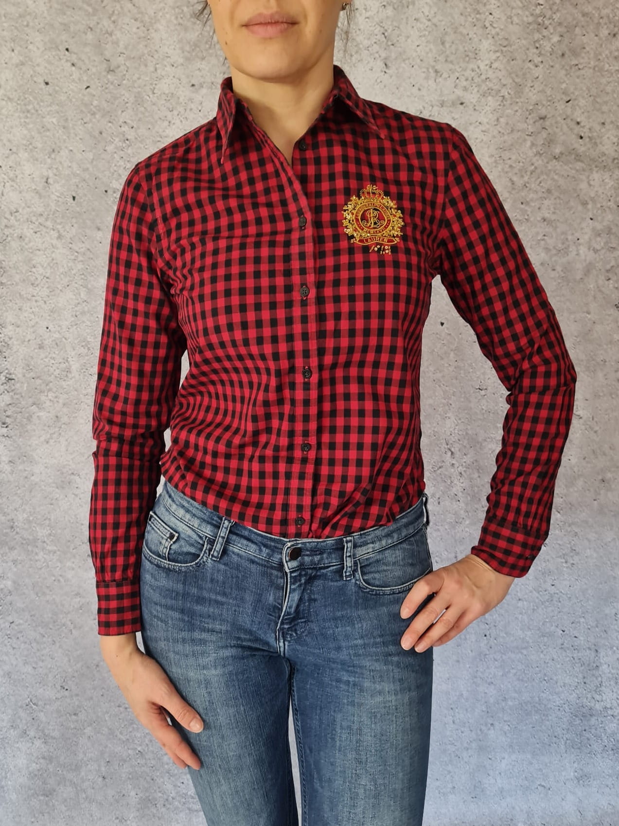 Koszula w kratę Ralph Lauren