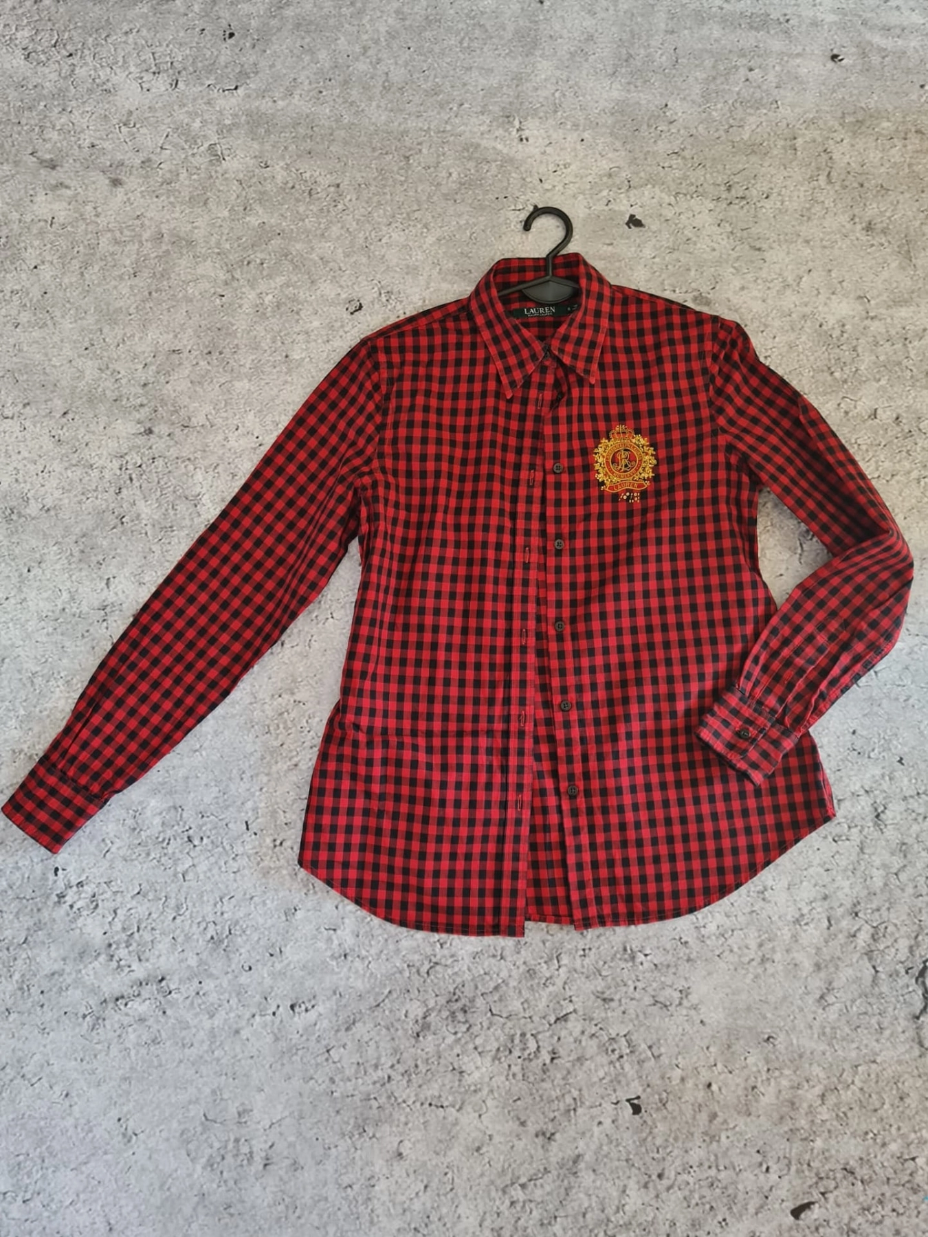 Koszula w kratę Ralph Lauren