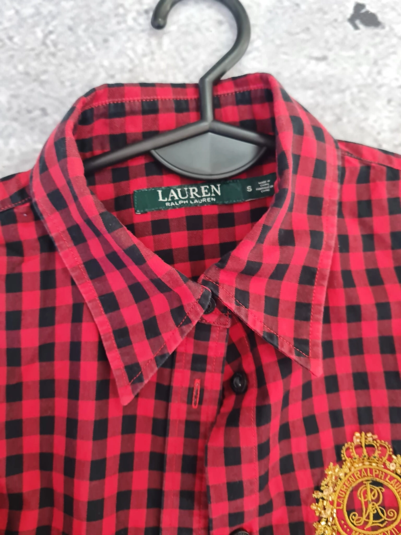 Koszula w kratę Ralph Lauren