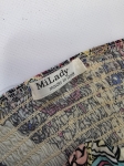 Włoska sukienka maxi bez ramiączek Milady w kolorowy wzór paisley, wykonana w 100% z wiskozy, idealna na lato