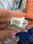 Włoska sukienka maxi premium marki Blu Royal w tropikalny wzór z kopertowym dekoltem i odkrytymi plecami, idealna na letnie wyjścia