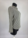 Stylowa damska koszula w paski Reserved Eco Aware w rozmiarze XL, wykonana w 100% z wiskozy, idealna do eleganckich i codziennych stylizacji premium secondhand