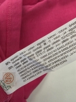 Różowa sukienka bawełniana Zara o sportowym kroju t-shirt z surowym wykończeniem