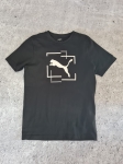 Czarny T-shirt Puma