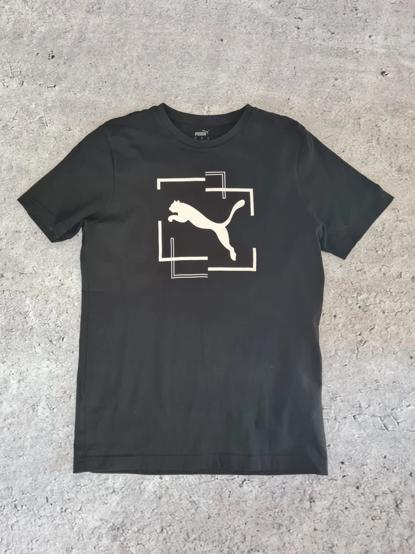 Czarny T-shirt Puma