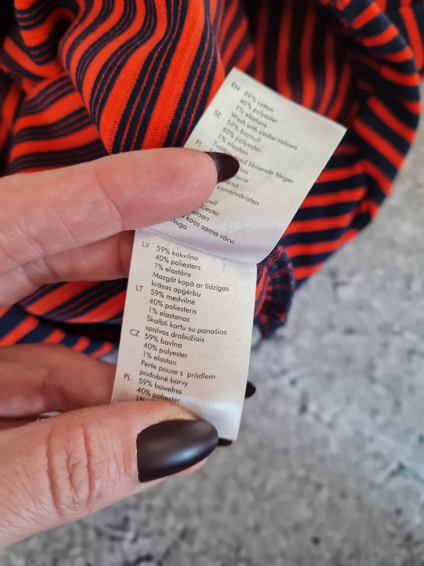 Elegancja w paskach - Spódnica LINDEX