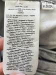 Damski komplet casualowy składający się z luźnej bluzki G-Star RAW oraz szarych jeansów wide leg marki ONLY
