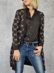Kardigan Ochnik w zestawie z koszulą Marc O'Polo i spodniami Levi's