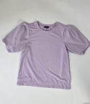 Kremowa sukienka REDIAL i liliowy t-shirt C&amp;A