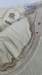 Kremowa sukienka REDIAL i liliowy t-shirt C&amp;A