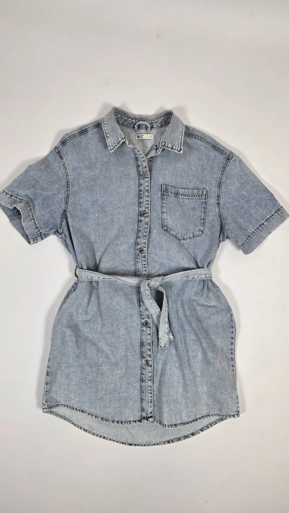 Jeansowa sukienka GINA TRICOT