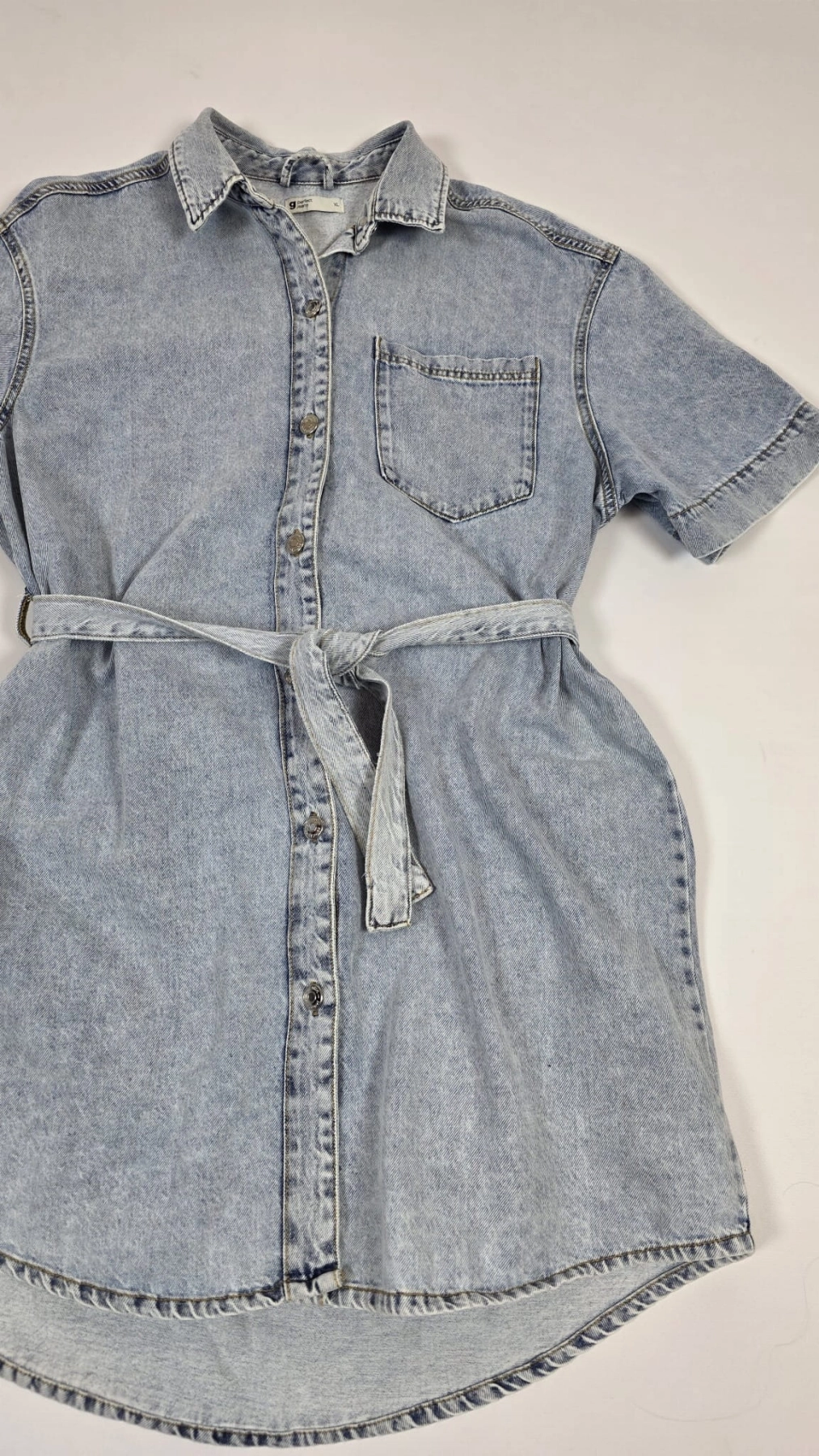 Jeansowa sukienka GINA TRICOT