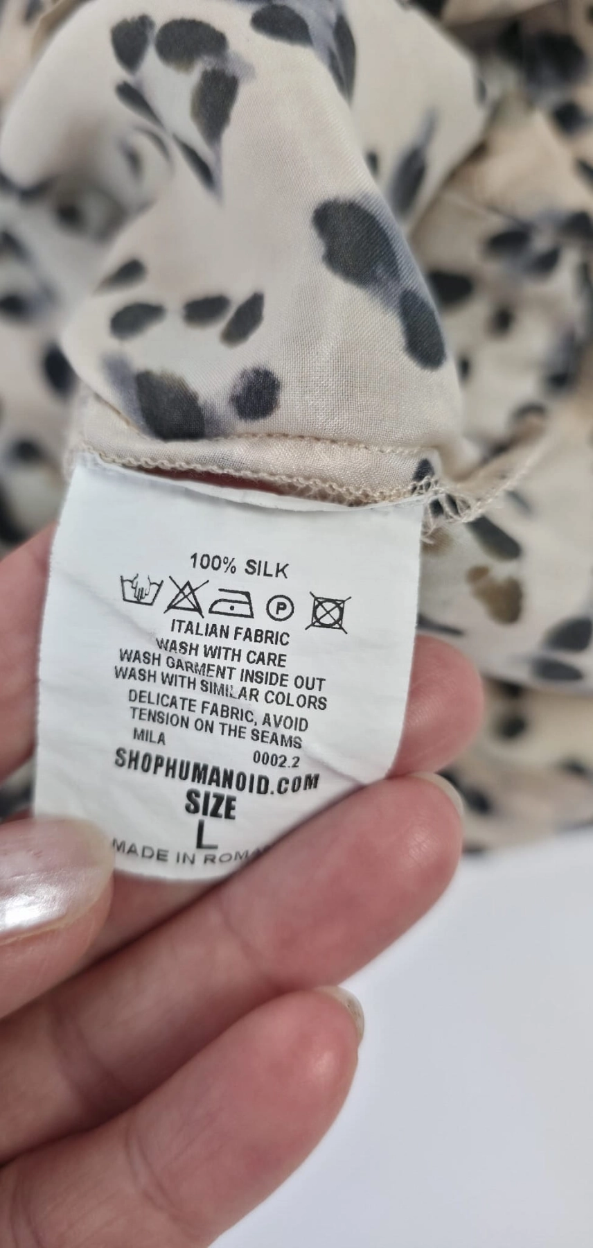 Luksusowa stylizacja dobrana przez Stylistkę bluzka 100% jedwab! oraz piękna spódnica