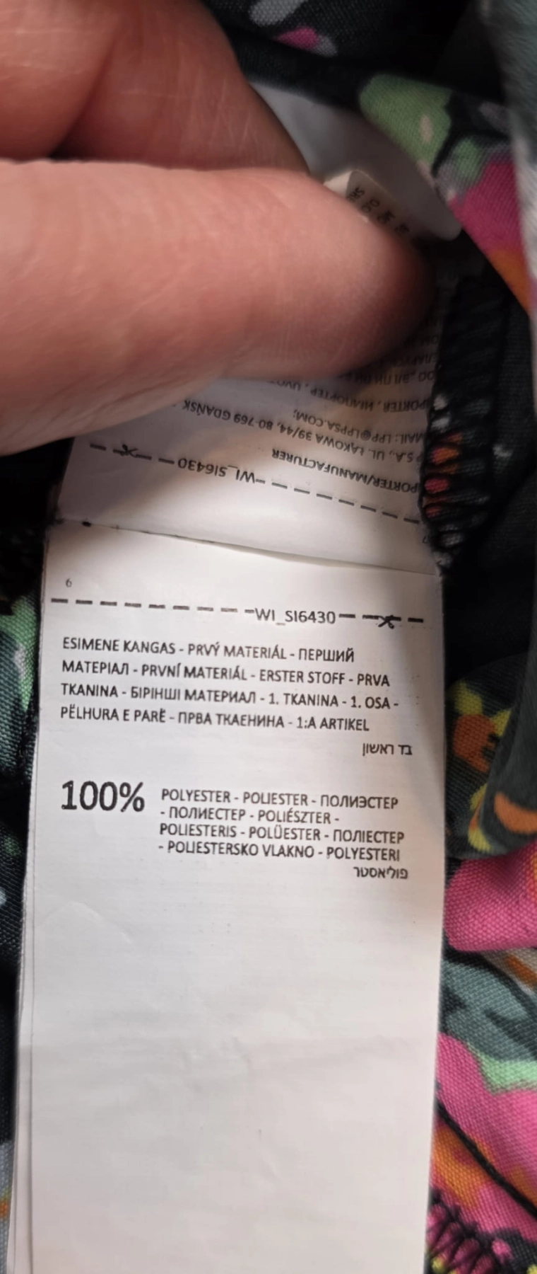Kolorowa sukienka maxi