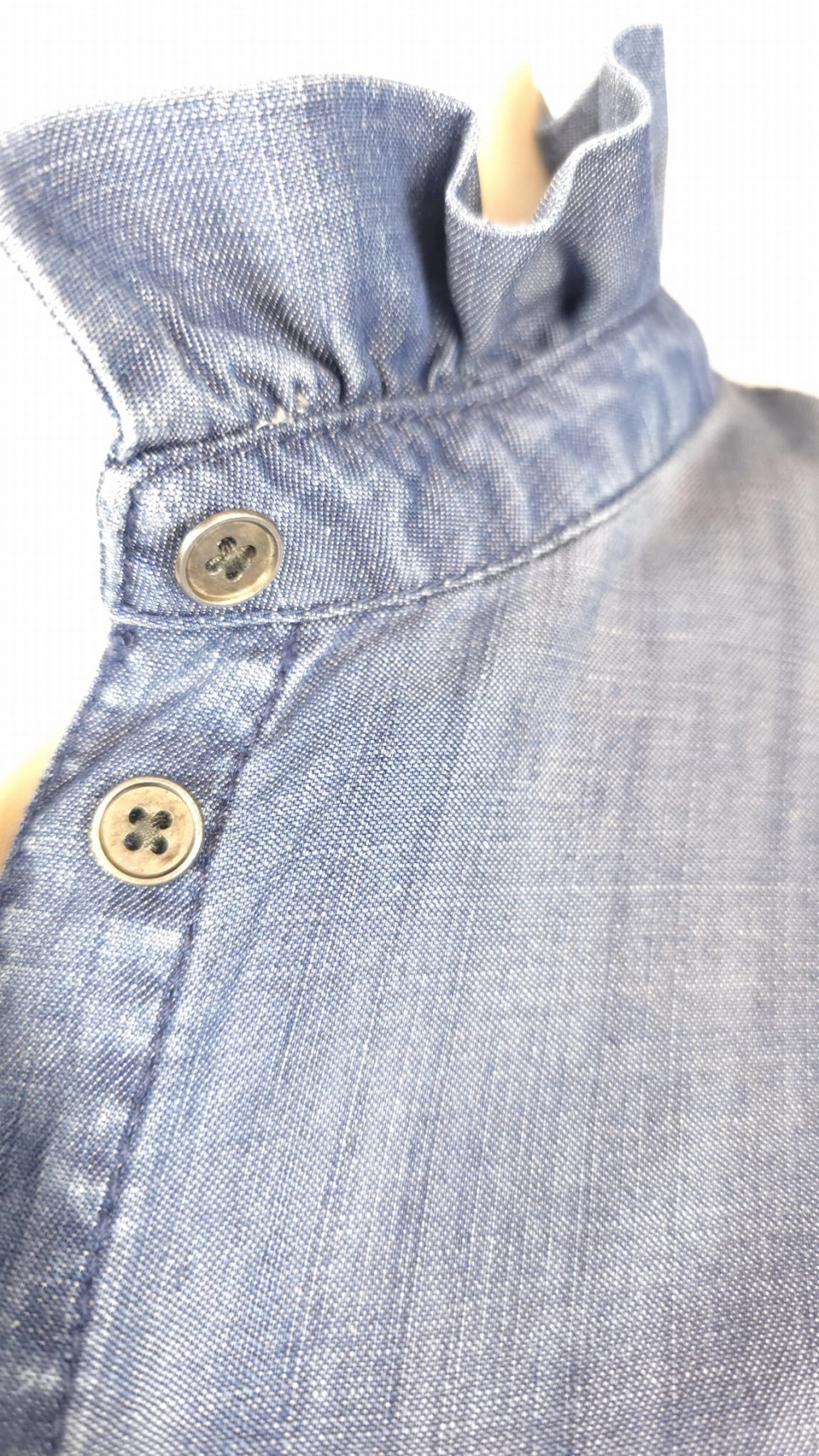 Sukienka o strukturze cienkiego denimu LINDEX