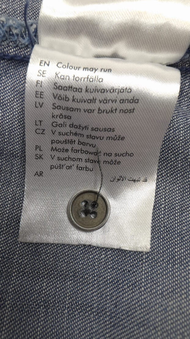 Sukienka o strukturze cienkiego denimu LINDEX