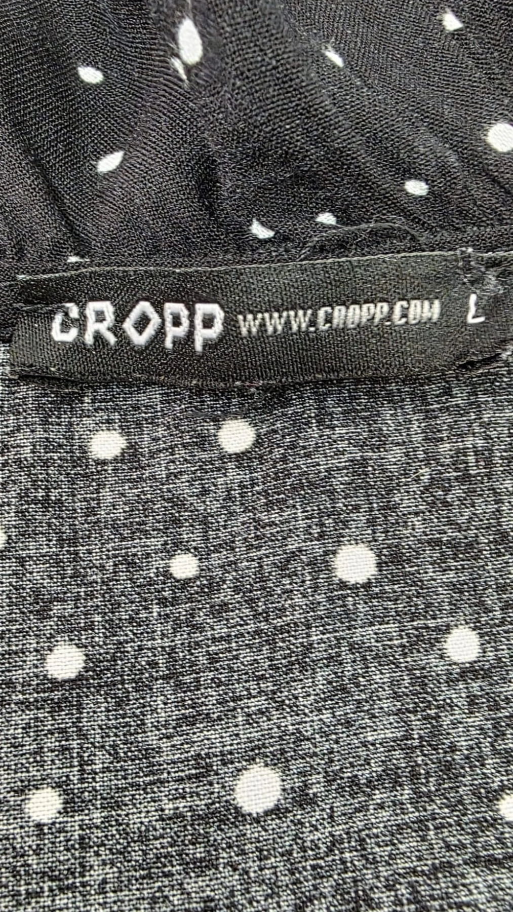 Mała czarna w białe groszki CROPP
