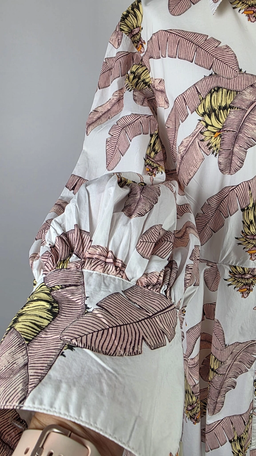 Wzorzysta sukienka koszulowa H&amp;M