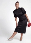 Czarna elegancka sukienka H&amp;M