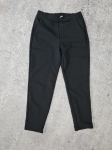 Kurtka typu bomber z unikalnym printem 'SOLAR', czarny dzianinowy golf 'H&amp;M' oraz spodnie 'Intimissimi'