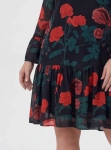 Zmysłowa Mini w Czerwone Róże od GANNI