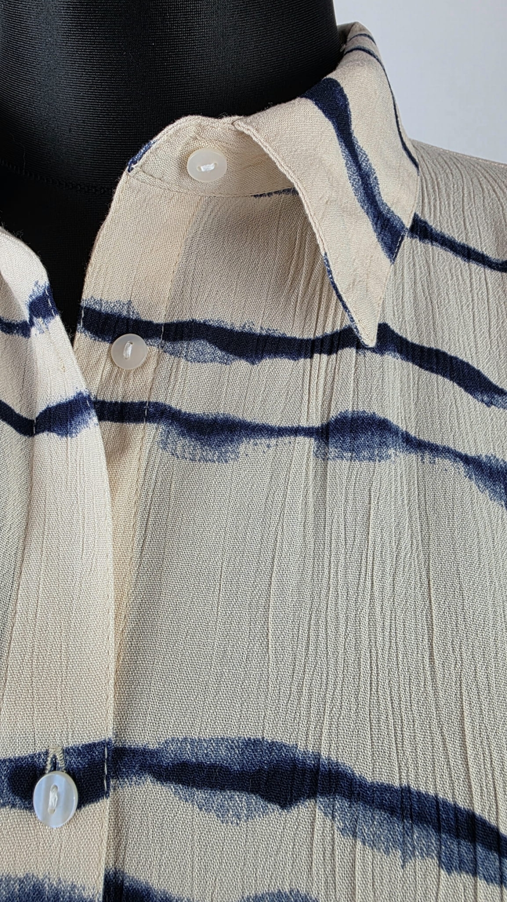Zwiewna, koszulowa Sukienka Oversize