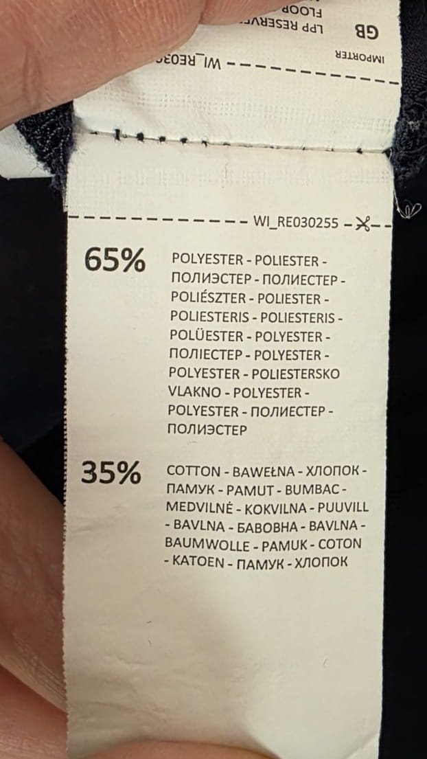 Granatowa sukienka koszulowa z odcięciem w talii RESERVED